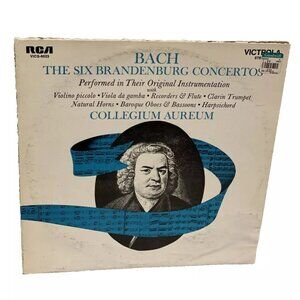 The Six Brandenburg Concertos (Vinyl, 1965, 2x LP) RCA Victrola VICS-6023 VG+ LP